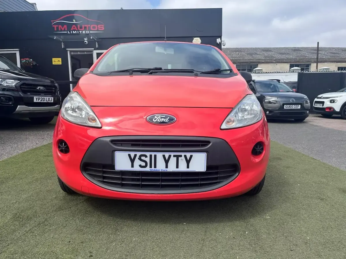Used Ford Ka Studio 69 HP (50 kW) 2011 Red Hatchback