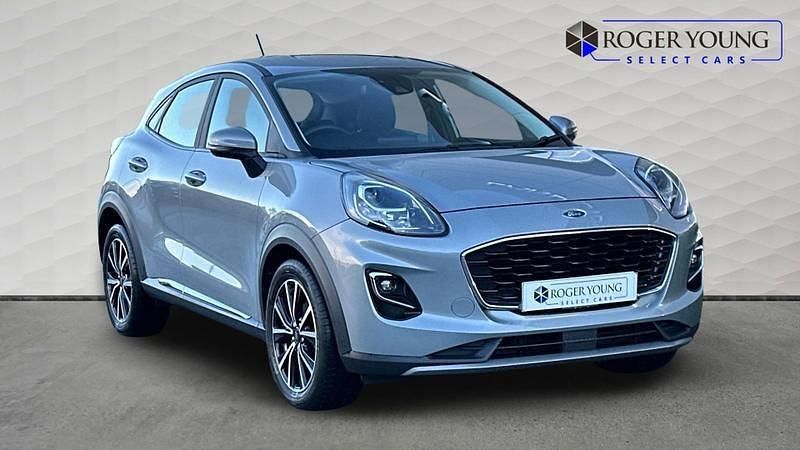 Silver Used 2021 Ford Puma Titanium Hatchback | £14,495 (Super price) - Image 1/4