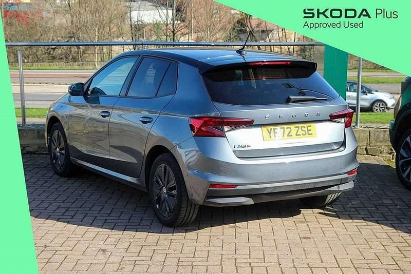 Used Skoda Fabia Colour Edition 94 HP (69 kW) 2022 Graphite grey metallic black magic pearl effect Hatchback