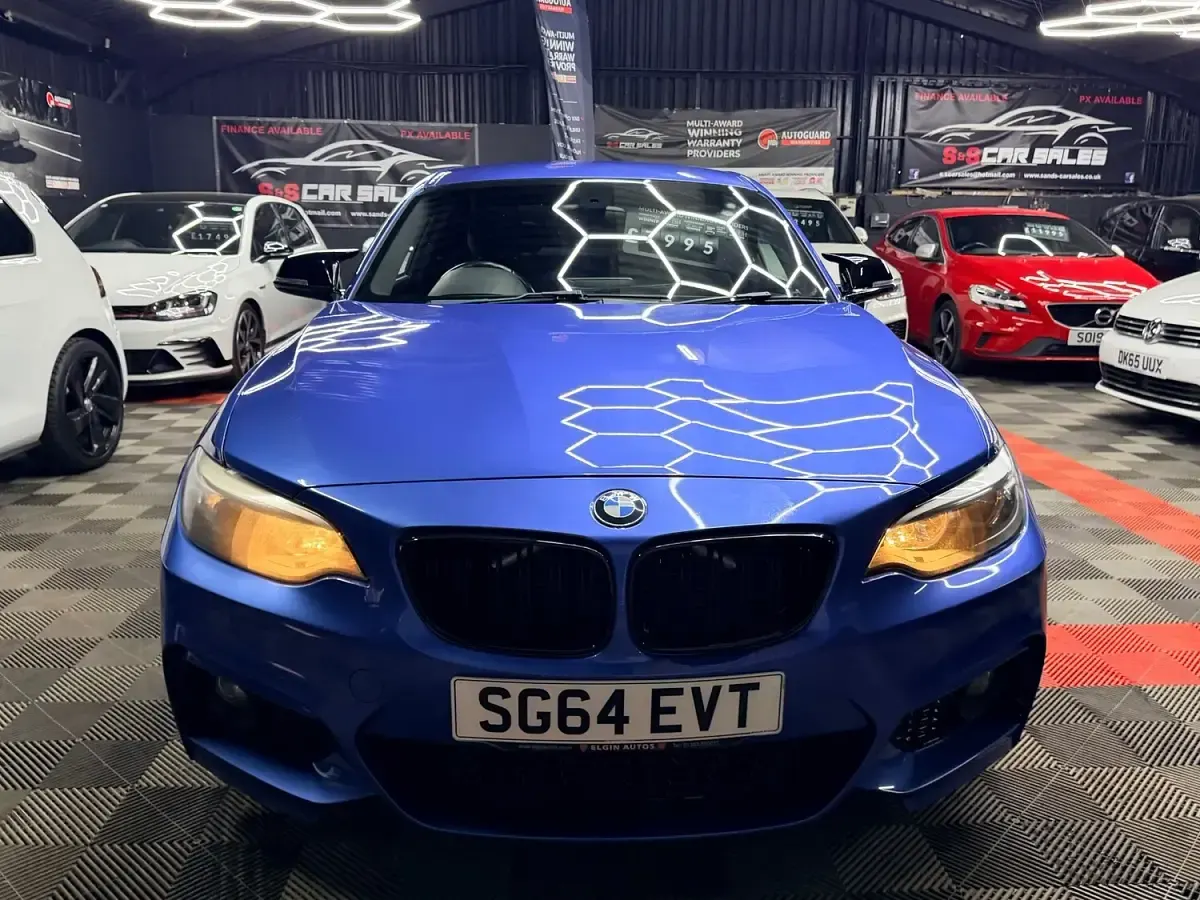 Used BMW 218 M Sport 2014 Blue Coupe