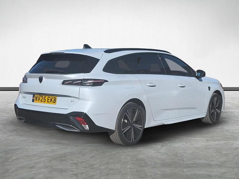 Second-hand Peugeot 308 SW GT 134 CP (98 kW) 2025 Alb Break