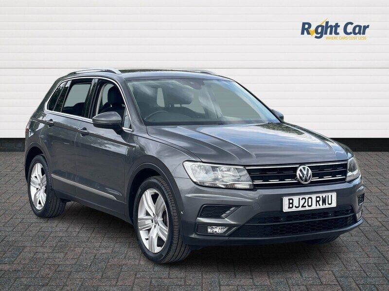 Grey Used 2020 VW Tiguan Match SUV | £16,499 (Fair price) - Image 1/4