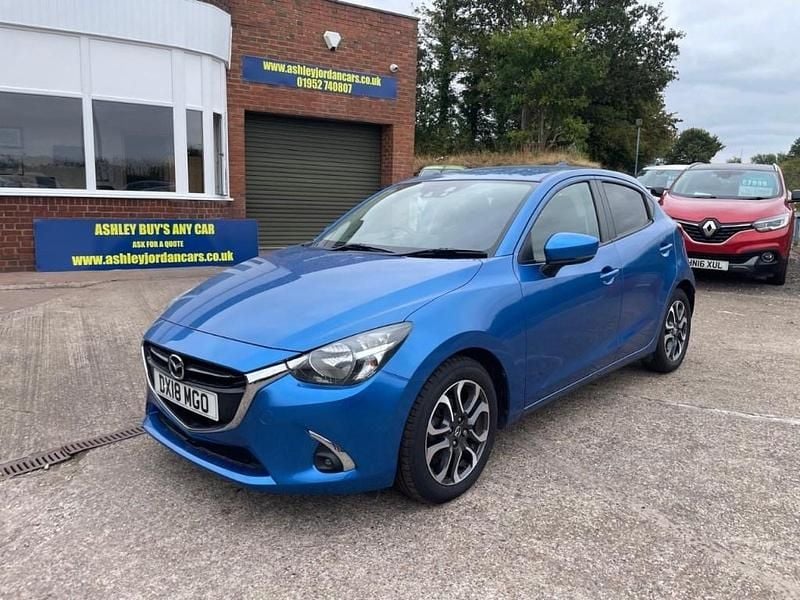Blue Used 2018 Mazda 2 Inclusive Hatchback | £7,999 (Good price) - Image 1/4