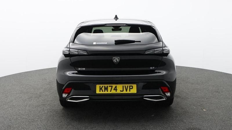 Black Used 2024 Peugeot 308 GT Hatchback | £22,499 (Fair price) - Image 1/4
