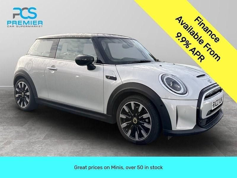 Used Mini Cooper SE Hatch 2022 White silver Hatchback