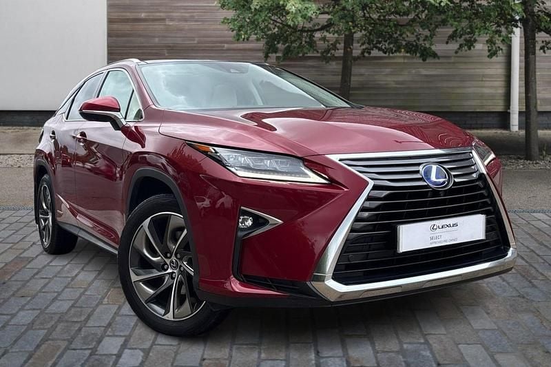 Red Used 2019 Lexus RX450h SUV | £27,981 (Fair price) - Image 1/4