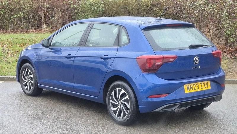 Used VW Polo S 95 HP (69 kW) 2023 Blue Hatchback