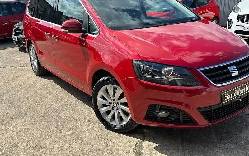 Used Seat Alhambra SE 150 HP (110 kW) 2017 Red MPV