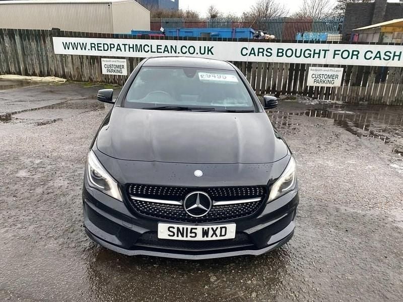 Used Mercedes CLA180 AMG 122 HP (89 kW) 2015 Black Sedan