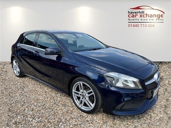 Blue Used 2017 Mercedes A200 AMG line Hatchback | £11,995 (Fair price) - Image 1/1