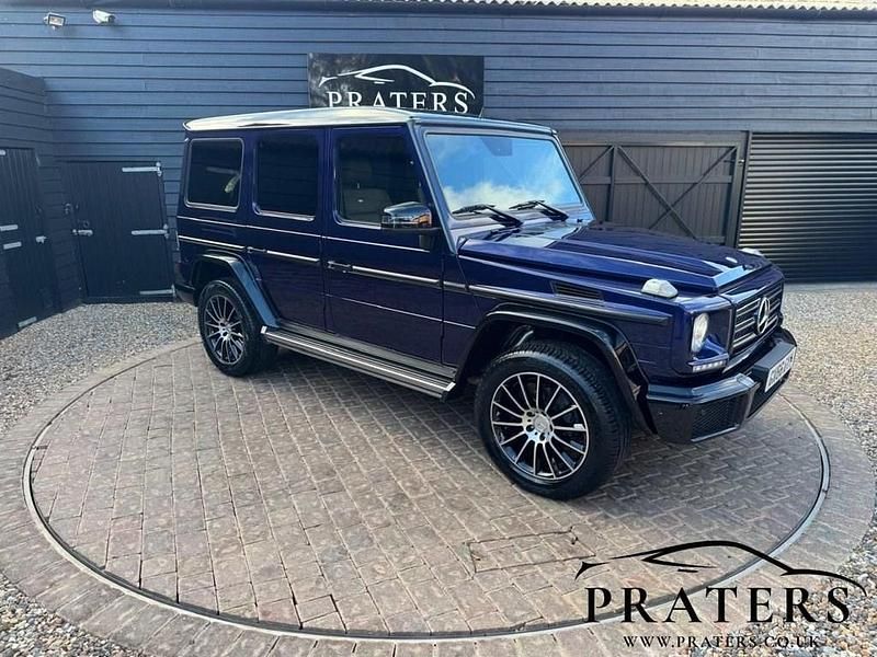 Used Mercedes G350 2017 Blue SUV