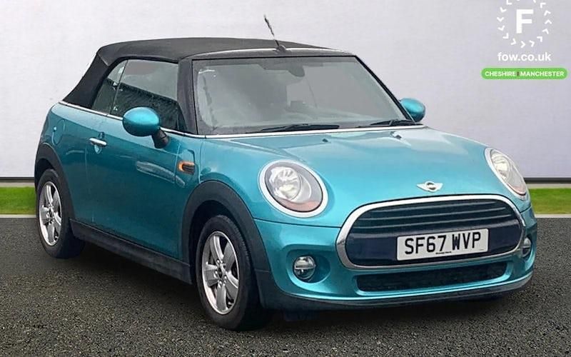 Turquoise Used 2017 Mini Cooper Cabriolet Cabriolet | £10,599 (Fair price) - Image 1/3