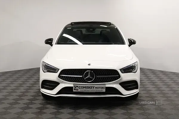 Used Mercedes CLA250e AMG Line Premium Plus 2023 White Coupe