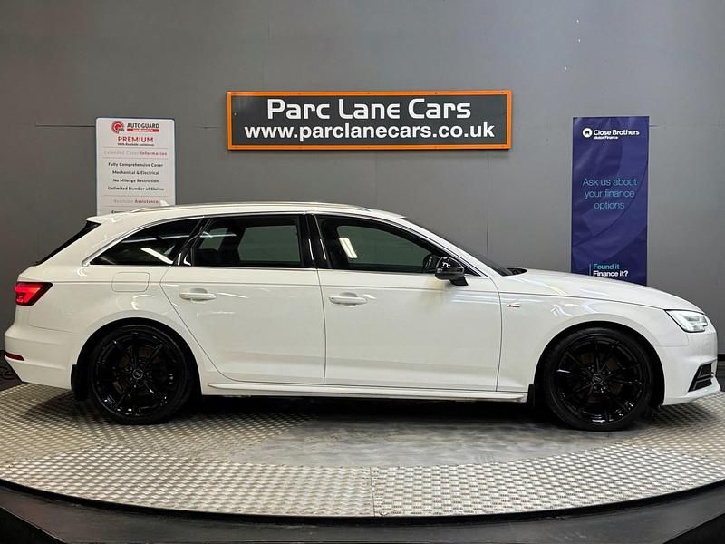 Used Audi A4 S-Line 150 HP (110 kW) 2017 White Estate