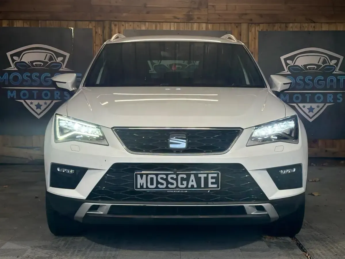 Usado Seat Ateca 4Drive 190 HP (139 kW) 2018 Branco SUV