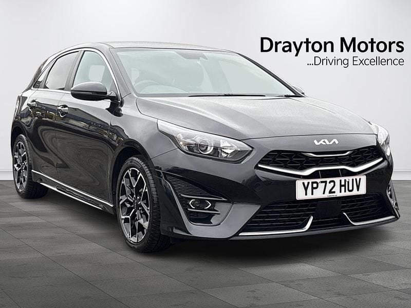 Black Used 2022 Kia Ceed GT GT-Line Hatchback | £15,071 (A bit pricey) - Image 1/3