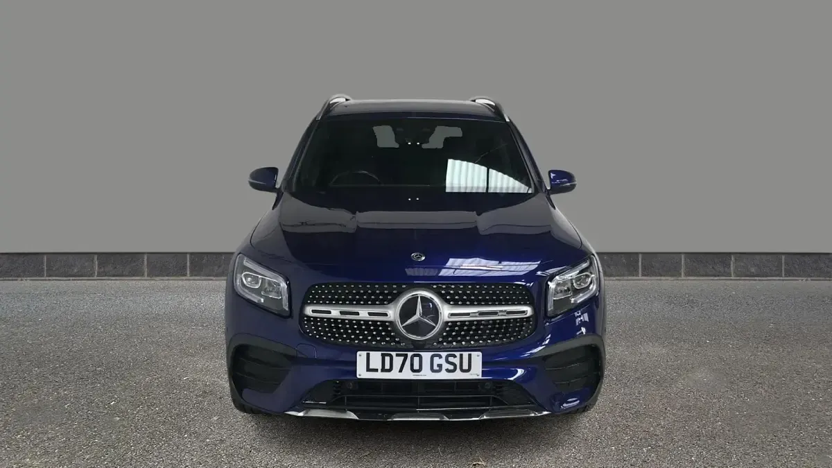 Used Mercedes GLB200 AMG Line Premium 150 HP (110 kW) 2020 Blue SUV