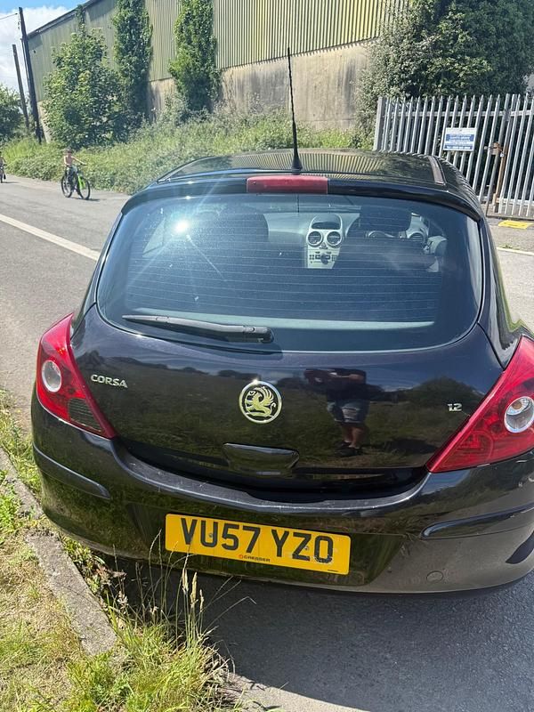 Used Vauxhall Corsa 79 HP (58 kW) 2007 Black Hatchback