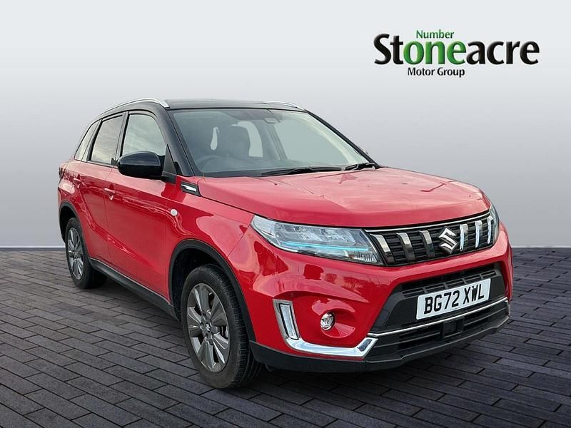 Red Used 2022 Suzuki Vitara SZ-T Hatchback | £15,400 (Good price) - Image 1/4