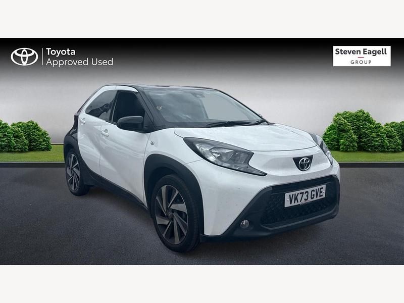 White Used 2023 Toyota Aygo Hatchback | £13,136 (Fair price) - Image 1/3
