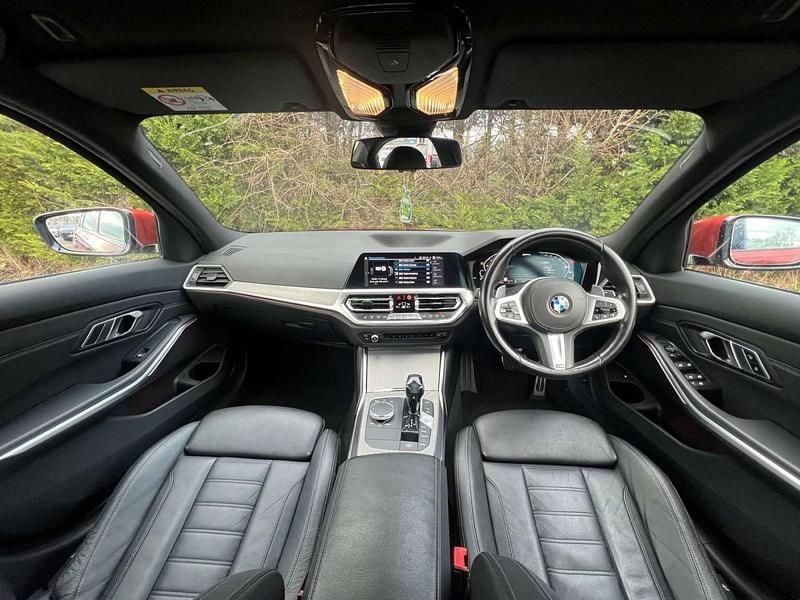 Used BMW 330e M Sport 292 HP (214 kW) 2020 Orange Sedan