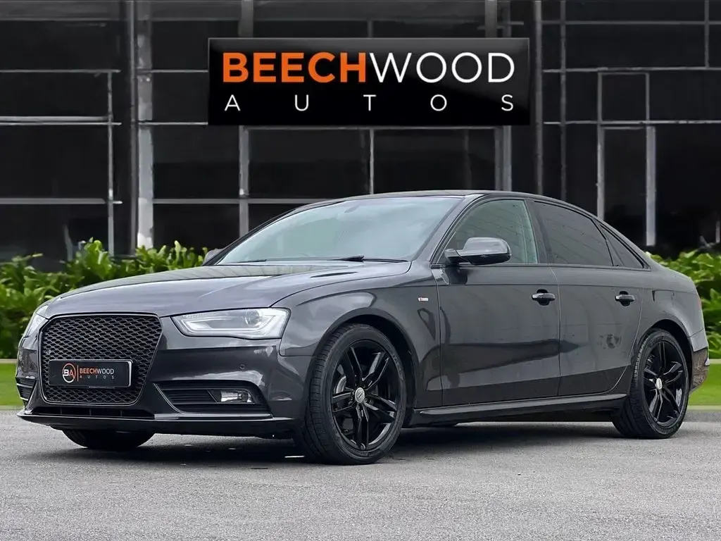 Used Audi A4 S-Line 150 HP (110 kW) 2015 Grey Sedan