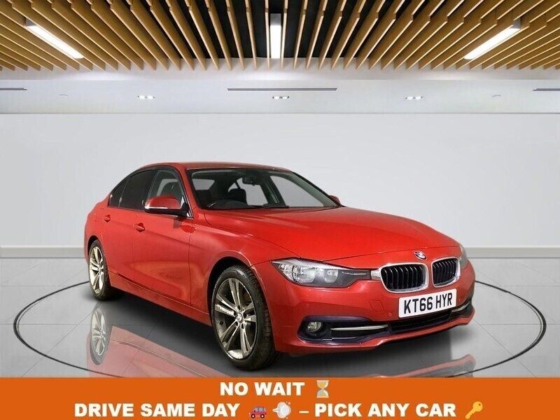 Red Used 2016 BMW 320 Sport Line Sedan | £8,499 (Fair price) - Image 1/4