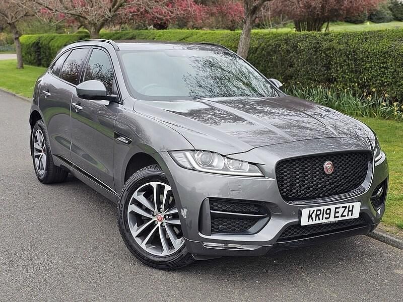 Used Jaguar F-Pace R-Sport 180 HP (132 kW) 2019 Grey SUV