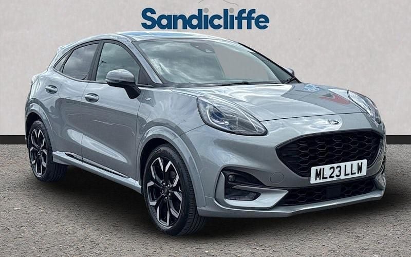 Silver Used 2023 Ford Puma ST-Line X Hatchback | £17,661 (Fair price) - Image 1/4