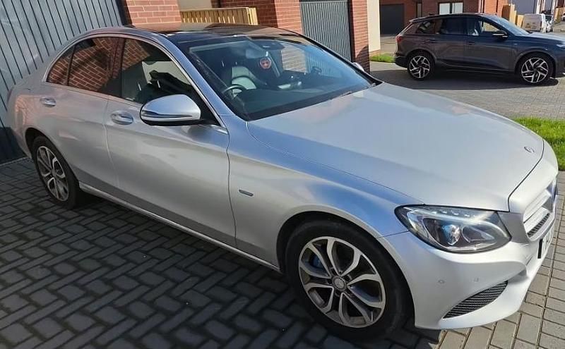 Used Mercedes C350e Premium Plus 293 HP (215 kW) 2017 Silver Sedan