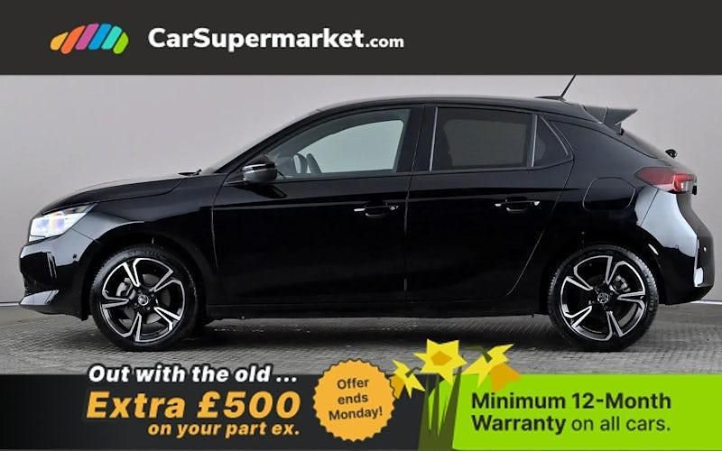 Used Vauxhall Corsa 131 HP (96 kW) 2024 Black Hatchback