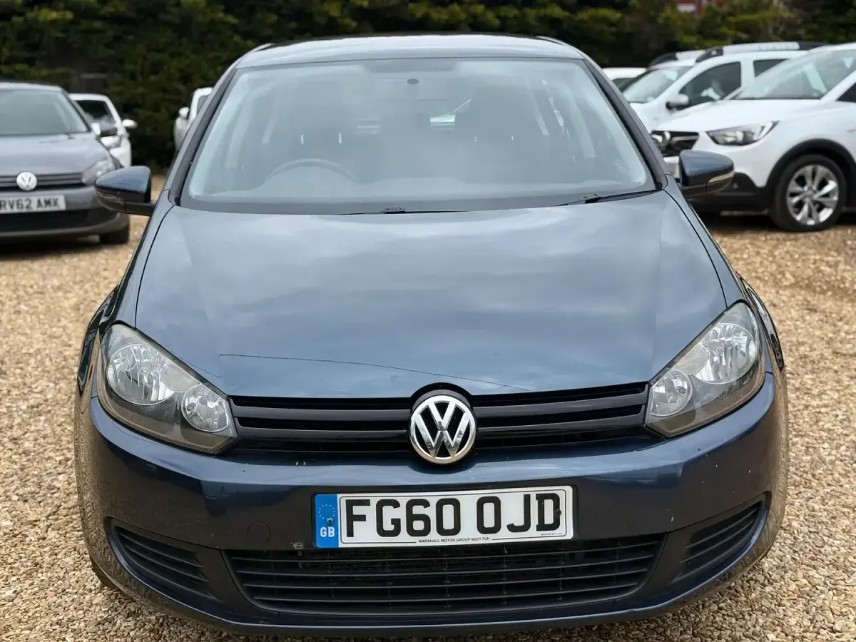 Used VW Golf VI S 2010 Blue Hatchback