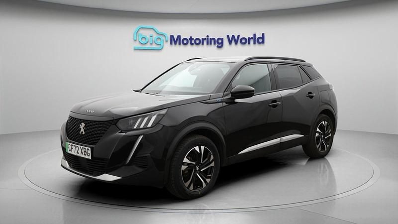 Used Peugeot e-2008 GT 98 kW (134 HP) 2023 Black SUV