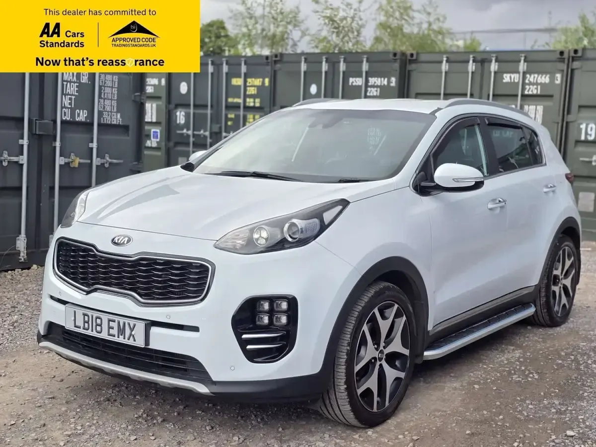 Used Kia Sportage GT-Line 134 HP (98 kW) 2018 White SUV