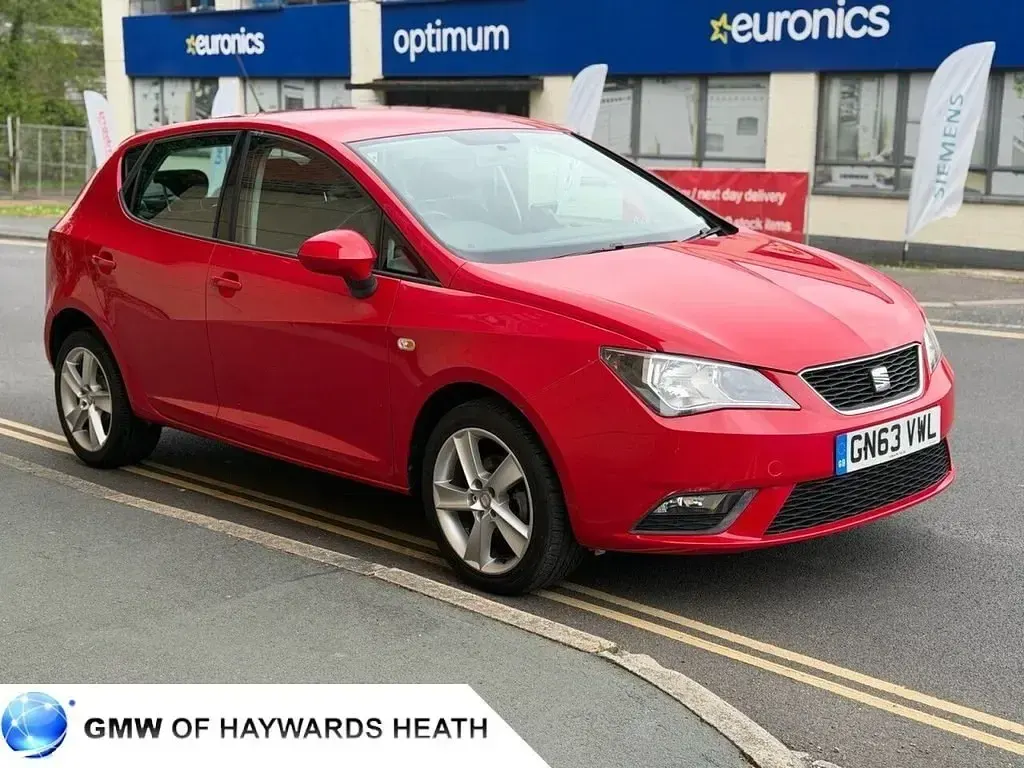 Używany Seat Ibiza 85 KM (62 kW) 2013 Czerwony Hatchback