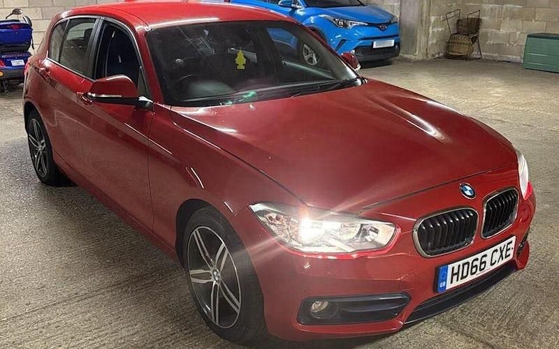 Red Used 2017 BMW 120 Sport Line Hatchback | £12,698 (Good price) - Image 1/2
