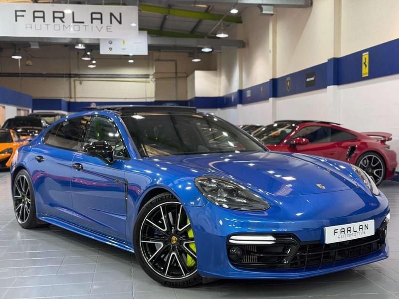 Blue Used 2017 Porsche Panamera Turbo S Executive Sedan | £58,350 - Image 1/4