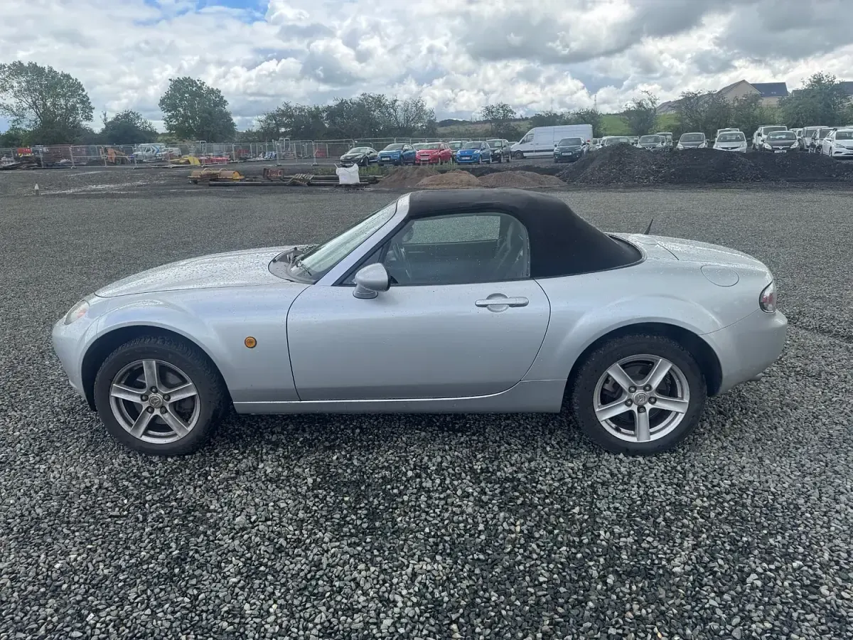 Used Mazda MX5 126 HP (92 kW) 2007 Silver Cabriolet