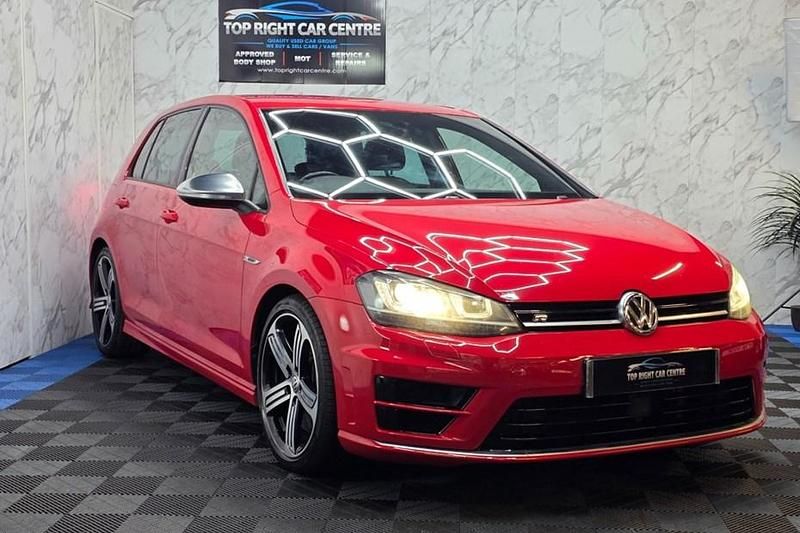 Used VW Golf VII R 300 HP (220 kW) 2014 Red Hatchback