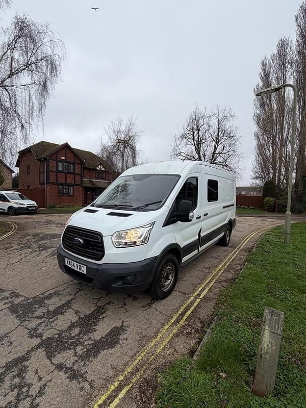 Used Ford Transit 125 HP (91 kW) 2014 White Cabriolet