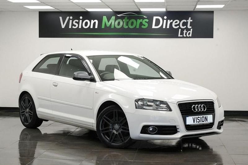 White Used 2012 Audi A3 S-Line Hatchback | £4,940 (Good price) - Image 1/1