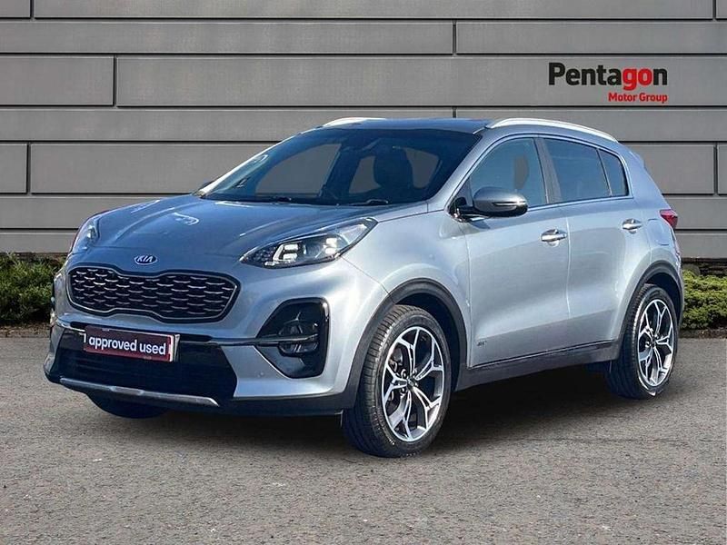 Used Kia Sportage GT-Line 177 HP (130 kW) 2020 Silver SUV