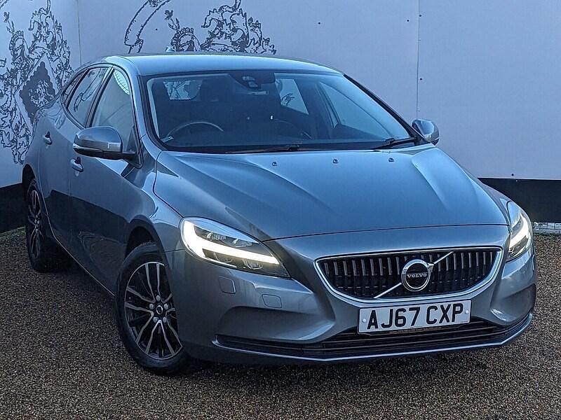 Grey Used 2018 Volvo V40 Momentum Hatchback | £8,995 (Fair price) - Image 1/4