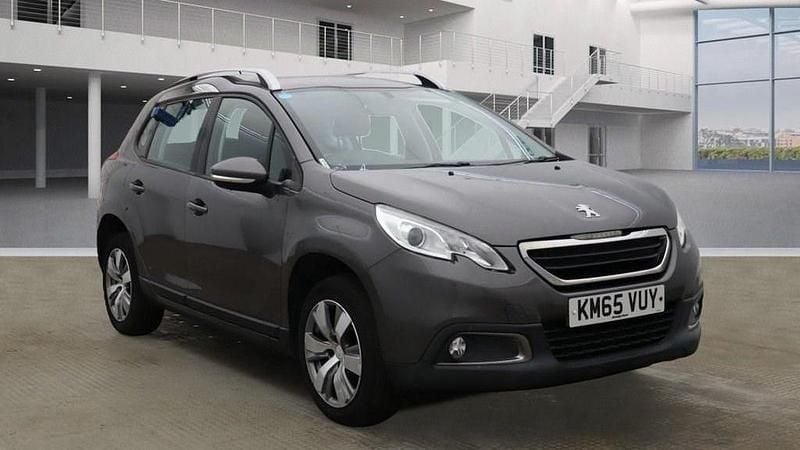 Grey Used 2015 Peugeot 2008 Active SUV | £4,195 (Fair price) - Image 1/4