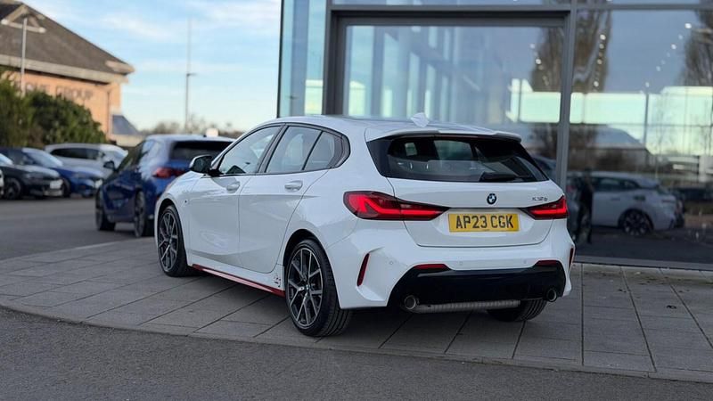 Used BMW 128 M Sport 265 HP (194 kW) 2023 White Hatchback