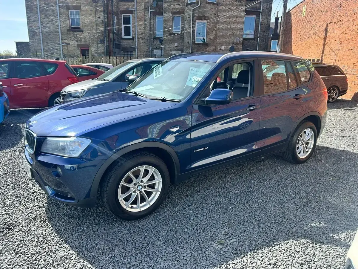 Used BMW X3 Impressive 184 HP (135 kW) 2011 Blue SUV