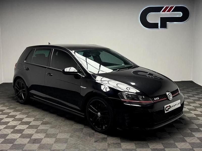 Black Used 2016 VW Golf VII GTD Hatchback | £12,495 (Fair price) - Image 1/4