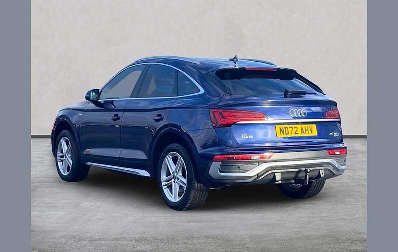 Used Audi Q5 Sportback S-Line 261 HP (191 kW) 2022 Blue SUV