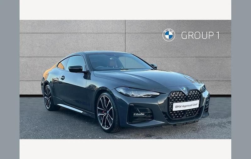 Grey Used 2021 BMW 430 M Sport Coupe | £30,195 (Fair price) - Image 1/4