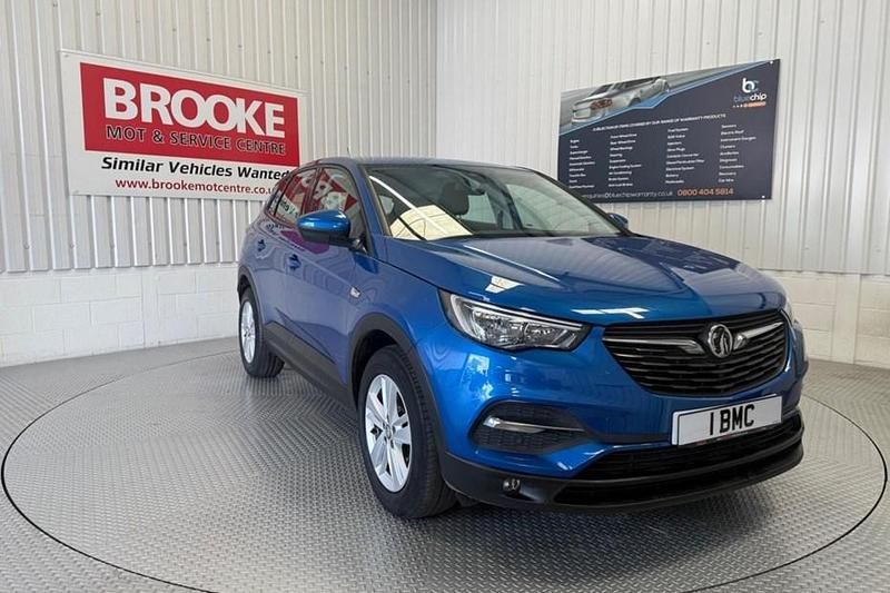 Blue Used 2018 Vauxhall Grandland X S SUV | £8,990 (Good price) - Image 1/1